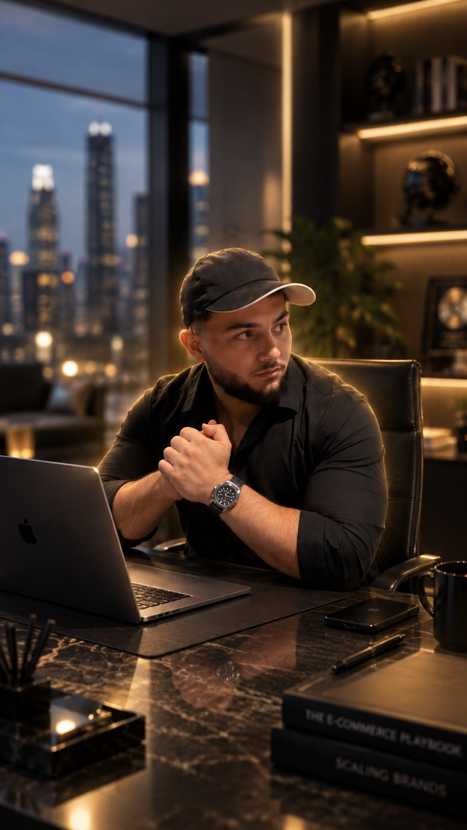 Aramik Balyan, oprichter van AB E-Community